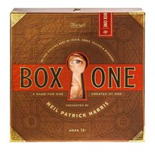 Cover art for theory11 Box ONE Board Game Presented by Neil Patrick Harris