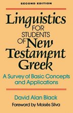 Cover art for Linguistics for Students of New Testament Greek, 2d ed.