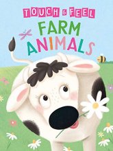 Cover art for Farm Animals: A Touch and Feel Book - Children's Board Book - Educational