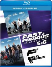 Cover art for Fast & Furious Collection: 5 & 6 - Blu-ray + Digital HD + The Fate of the Furious Fandango Cash
