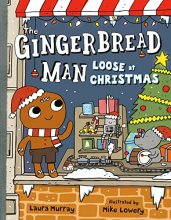 Cover art for The Gingerbread Man Loose at Christmas (The Gingerbread Man Is Loose)