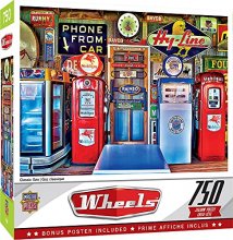 Cover art for MasterPieces 750 Piece Jigsaw Puzzle for Adults, Family, Or Kids - Classic Gas - 18"x24"