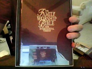 Cover art for The Family Worship Bible, 4670-46, Burgundy Bonded Leather