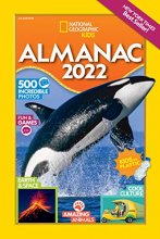 Cover art for National Geographic Kids Almanac 2022, U.S. Edition