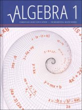Cover art for Algebra 1 (Incremental Math Series)