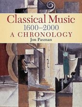 Cover art for Classical Music: 1600-2000: A Chronology