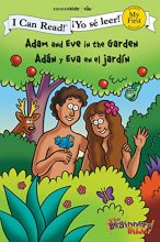 Cover art for Adam and Eve in the Garden / Adán y Eva en el jardín (I Can Read! / The Beginner's Bible / ¡Yo sé leer!) (Spanish Edition)