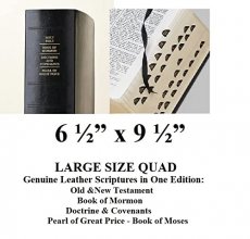 Cover art for Genuine Leather Quad Combination, Large, Indexed, 2013 Edition (Black)
