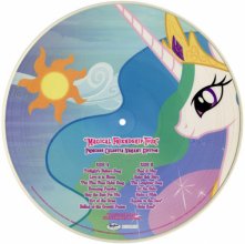 Cover art for My Little Pony Magical Friendship Tour (Princess Celestia Variant Edition)