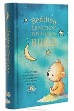 Cover art for ICB, Bedtime Devotions with Jesus Bible, Hardcover: International Children's Bible