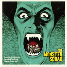Cover art for The Monster Squad (45 RPM Single)- White with Red Spatter Variant