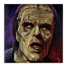 Cover art for The Monster Squad (45 RPM Single)- Bone Colored With Purple Splatter Variant