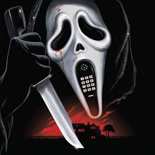 Cover art for Scream 1/Scream 2 (Marco Beltrami) [Bone White LP]
