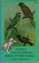 Cover art for Extinct and Vanishing Birds of the World