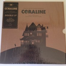 Cover art for Coraline Original Motion Picture Soundtrack (Signed by Neil Gaiman)