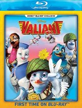 Cover art for VALIANT Disney Movie Club Exclusive Blu-ray, U.S. release