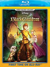 Cover art for The Black Cauldron blu-ray