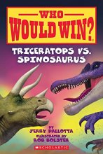 Cover art for Triceratops vs. Spinosaurus (Who Would Win?) (16)