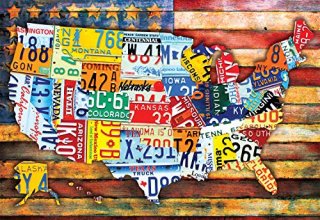 Cover art for Buffalo Games - Road Trip USA - 2000 Piece Jigsaw Puzzle