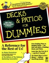 Cover art for Decks and Patios For Dummies