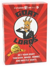 Cover art for Gatwick Games Goat Lords Hilarious, Addictive & Competitive Card Game | Best Card Games for Families, Adults, Teens, and Kids | Great Stocking Stuffers, Gifts, and Travel Games | 2-6 Players
