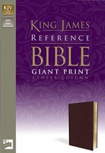 Cover art for King James Version Reference Bible, Giant Print, Leather Look