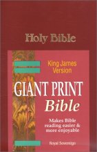 Cover art for Holy Bible: Giant Print, King James Version