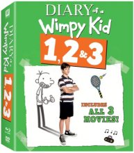 Cover art for The Diary of a Wimpy Kid 1, 2 & 3