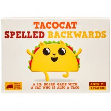 Cover art for Exploding Kittens LLC Tacocat Spelled Backwards - Family Card Game - Card Game for Adults, Teens & Kids