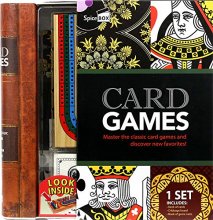 Cover art for SpiceBox Adult Art Craft & Hobby Kits Gift Set Card Games With 10 Classic Card Games Lessons, Card Games For Kids and Adults