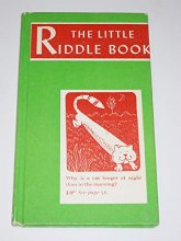 Cover art for The Little Riddle Book Illustrated By Henry R. Martin (Vintage 1954 Hardcover)