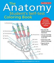 Cover art for Anatomy Student's Self-Test Coloring Book (Barron's Test Prep)