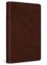 Cover art for ESV Large Print Thinline Reference Bible (TruTone, Brown)