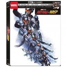 Cover art for Ant-Man and the Wasp 4K Limited Edition SteelBook (4K+Blu-Ray+Digital)