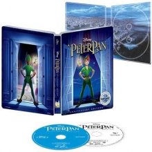 Cover art for Peter Pan [Signature Collection] [SteelBook] [Blu-ray/DVD] BESTBUY EXCLUSIVE