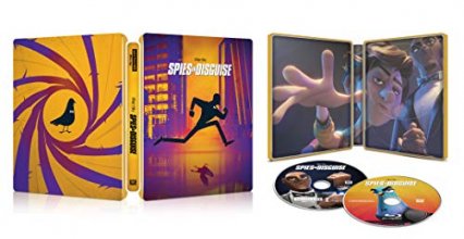 Cover art for SPIES IN DISGUISE Steelbook 4K UHD Blu-ray (Steelbook with 4K / Blu-ray / Digital HD)