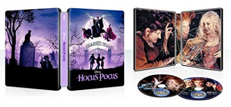 Cover art for Hocus Pocus (Limited Edition Steelbook) [4K Ultra HD + Blu-ray + Digital HD]