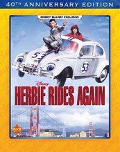 Cover art for Herbie Rides Again 40th Anniversary Blu-ray - Disney Exclusive