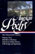 Cover art for American Poetry: The Nineteenth Century, Vol. 2: Herman Melville to Stickney; American Indian Poetry; Folk Songs and Spirituals