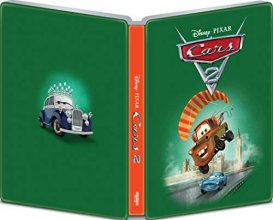 Cover art for Cars 2 (Limited Edition Steelbook) [4K Ultra HD + Blu-ray + Digital HD]