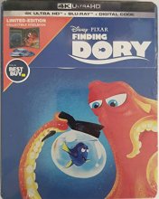 Cover art for Finding Dory 4k Ultra HD + Blu Ray + Digital Code Steelbook