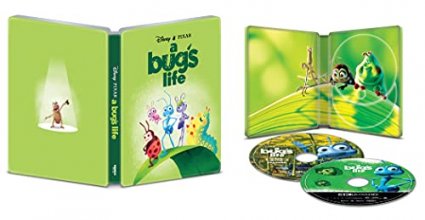 Cover art for A BUG'S LIFE 4K UHD Blu-ray Digital Code Steelbook (Limited Edition 4K UHD/Blu-ray/Digital)