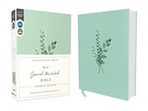 Cover art for NIV, Journal the Word Bible, Double-Column, Cloth over Board, Teal, Red Letter, Comfort Print: Reflect, Take Notes, or Create Art Next to Your Favorite Verses