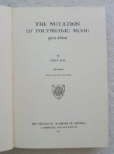 Cover art for The Notation of Polyphonic Music, 900-1600