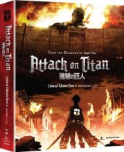 Cover art for Attack on Titan, Part 1 (Limited Edition Blu-ray / DVD Combo)
