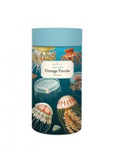Cover art for Cavallini Papers & Co. Jelly Fish 1,000 Piece Puzzle, Multi