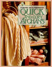 Cover art for Quick And Cozy Afghans (Leisure Arts #102626)
