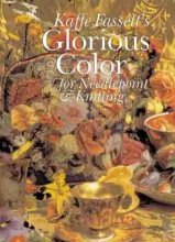 Cover art for Kaffe Fassett's Glorious Color for Needlepoint & Knitting