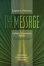 Cover art for The Message Catholic/Ecumenical Edition (Softcover, Green): The Bible in Contemporary Language