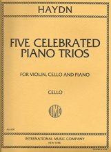 Cover art for Haydn, Five Celebrated Piano Trios /Cello